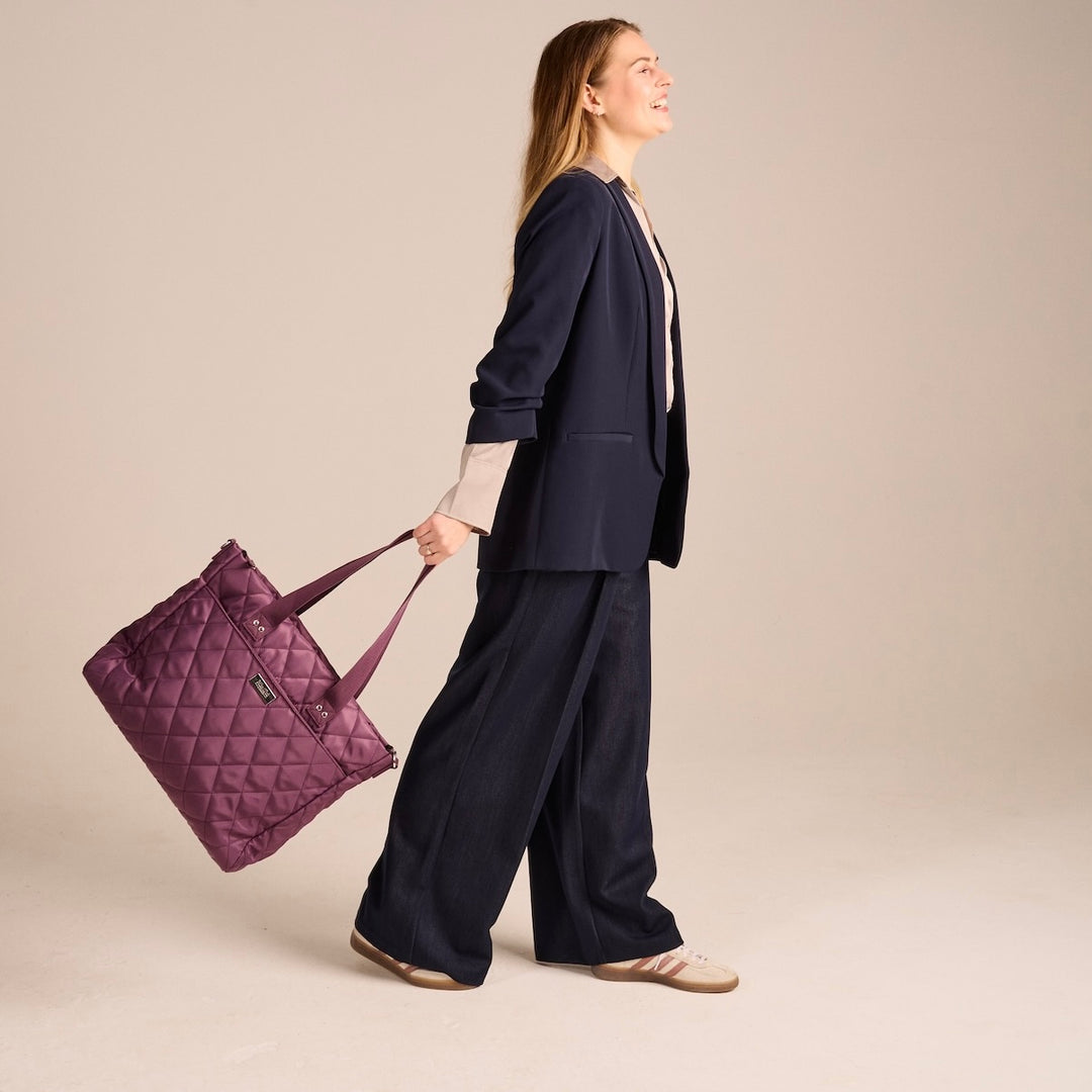 Mia Tui Large Dolly - Quilted Laptop Tote Bag