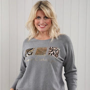 Mia Tui Multi Animal Print Jumper