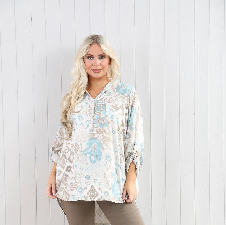 Mia Tui Multi Patterned Shirt