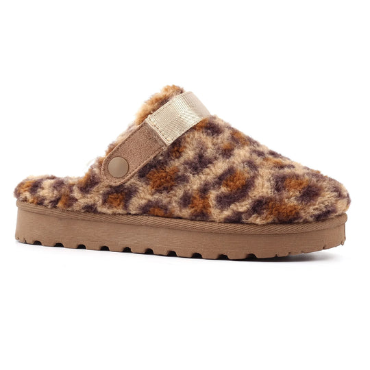 Mia Tui Naples Ocelot Slippers