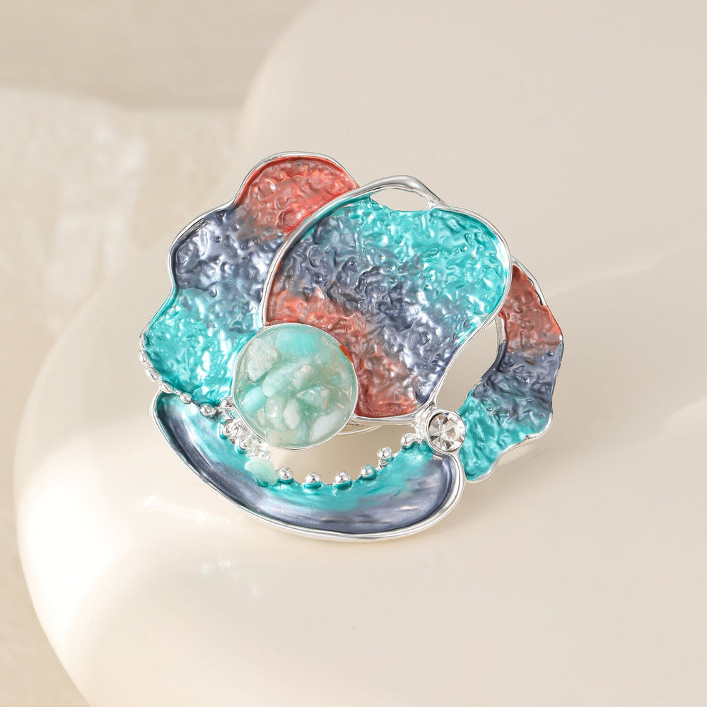 Mia Tui 🌊 Ocean Bloom Brooch