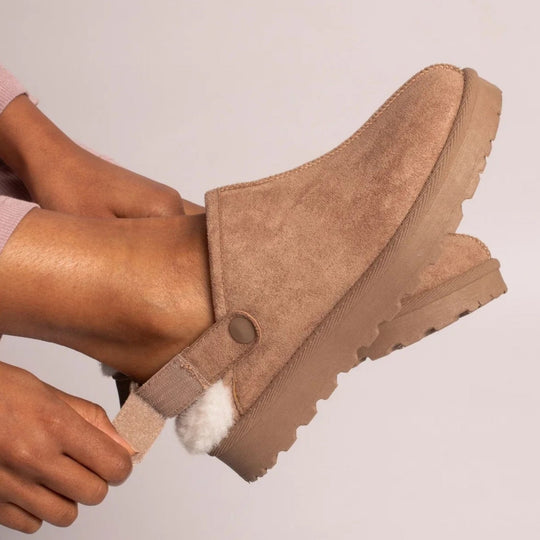 Mia Tui Odessa Mink Slippers