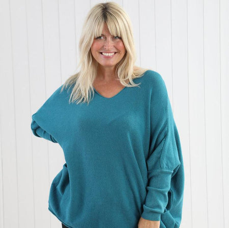 Mia Tui Oversized Pocket Jumper