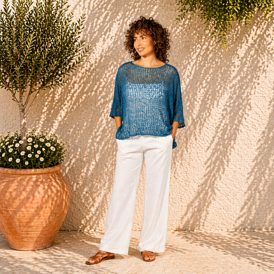 Mia Tui Popcorn Poncho Top