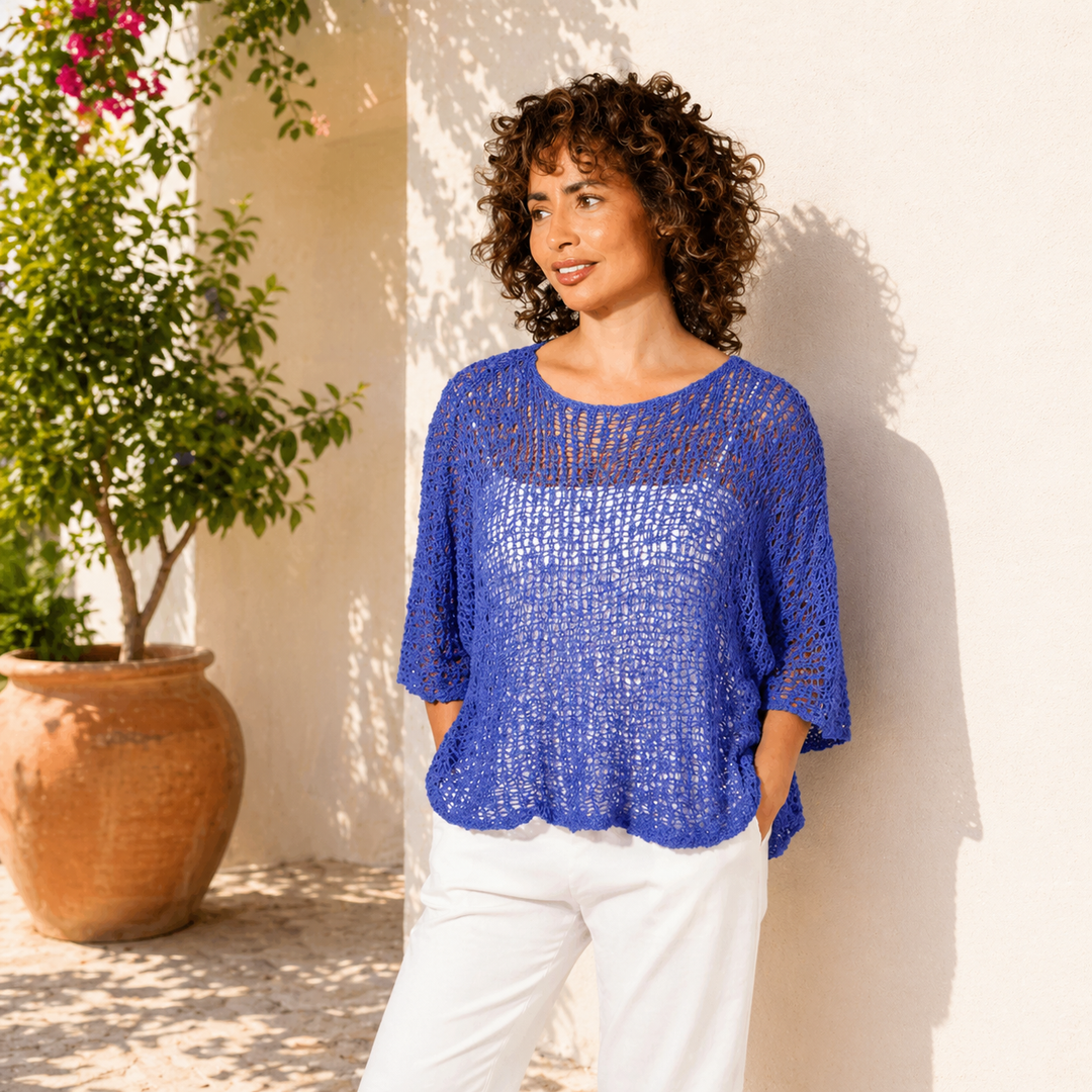 Mia Tui Popcorn Poncho Top