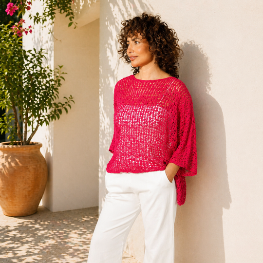 Mia Tui Popcorn Poncho Top