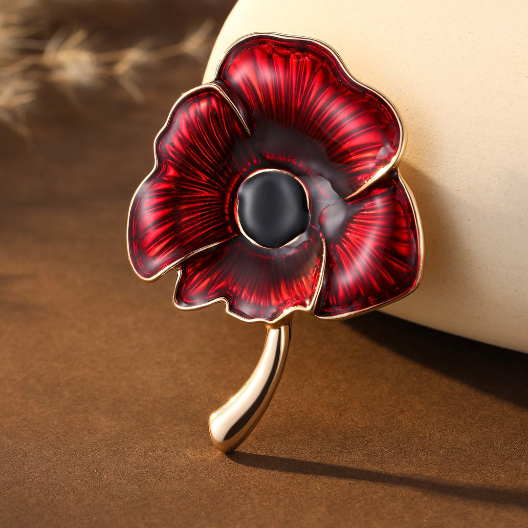 Mia Tui Poppy Magnetic Brooch