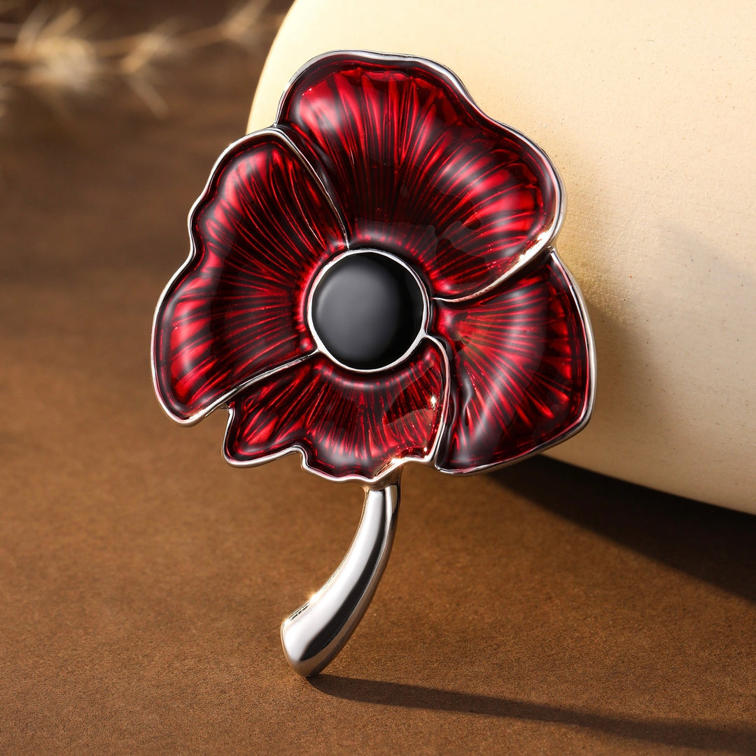 Mia Tui Poppy Magnetic Brooch