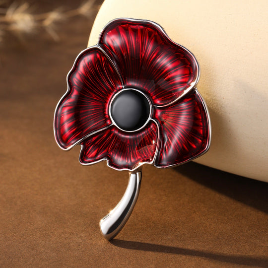 Mia Tui Poppy Magnetic Brooch