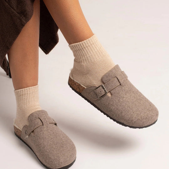 Mia Tui Ruthie Mink Mule Slipper