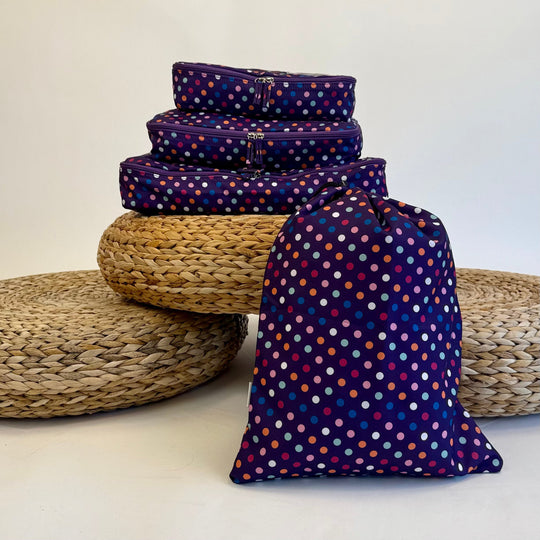 Mia Tui Set of 3 Packing Cubes + Laundry Bag