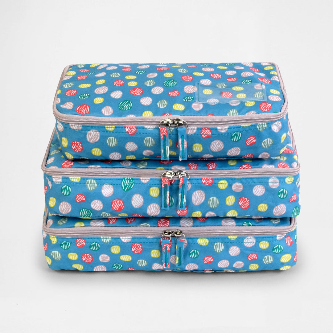 Mia Tui Set of 3 Packing Cubes. - Outlet