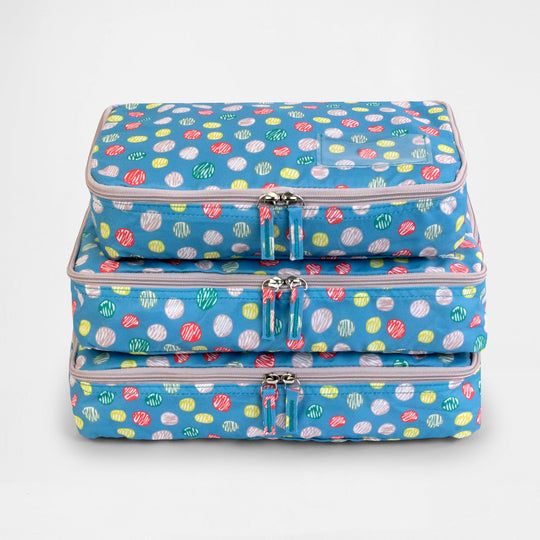 Mia Tui Set of 3 Packing Cubes. - Outlet