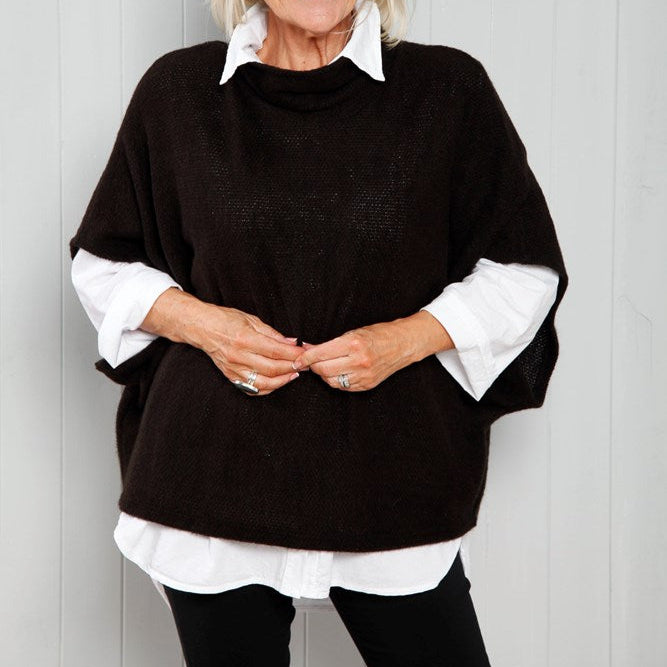 Mia Tui Soft Knit Poncho Jumper