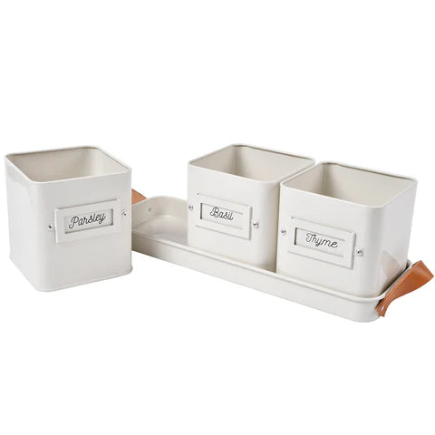 Mia Tui Sophie Conran 3 Square Herb Pots