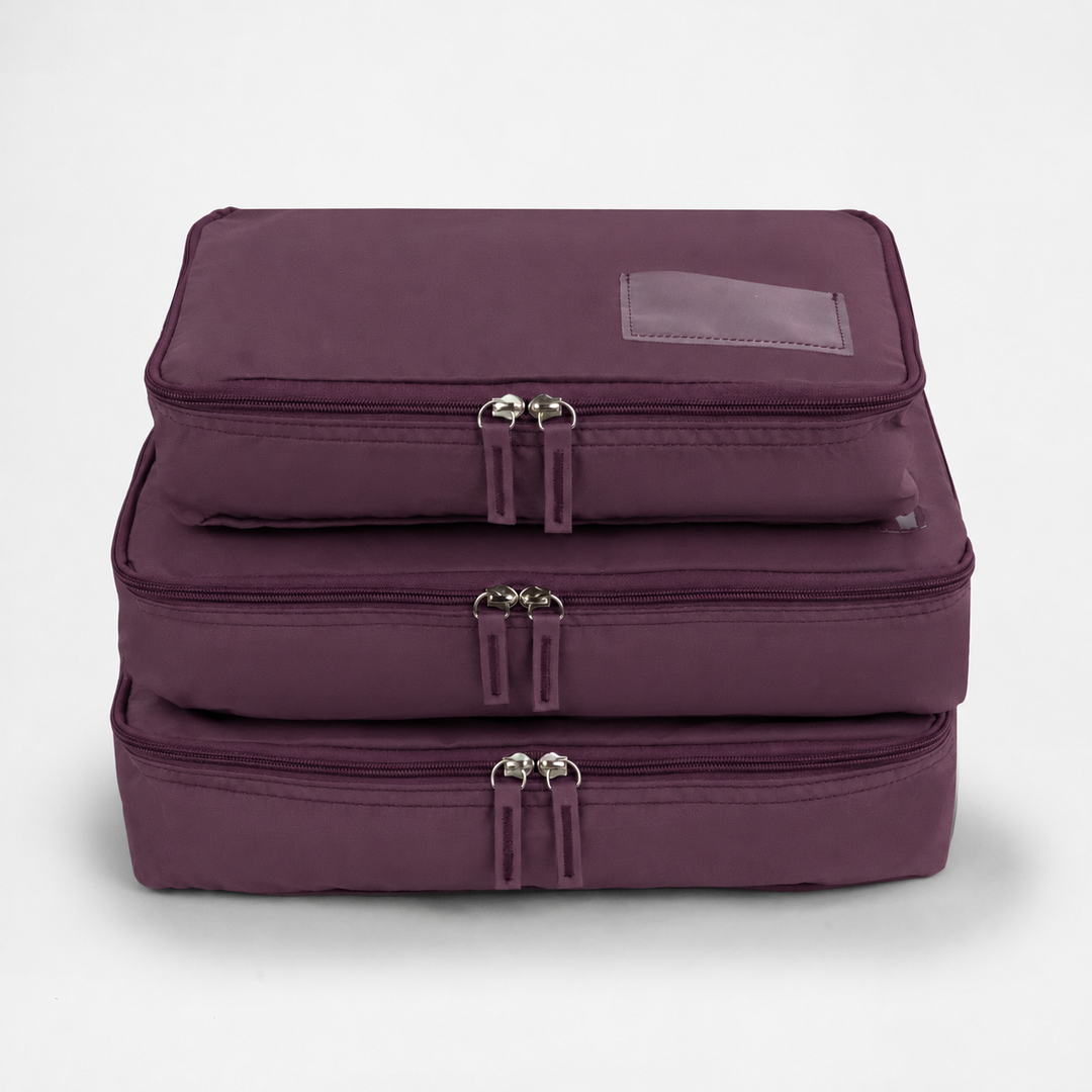 Mia Tui Travel Accessories Set of 3 Packing Cubes