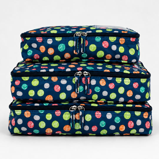 Mia Tui Travel Accessories Set of 3 Packing Cubes