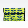 Travel Document Wallet - RFID — Navy Leaf