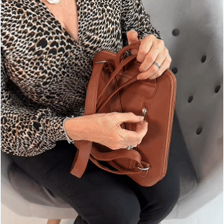 No secure storage in small backpacks