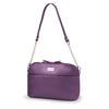 Rebecca - Outlet: stylish purple crossbody bag with chain detail and adjustable strap.