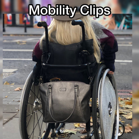 Mia Tui Buggy Clips Mobility Walker / Wheelchair Handbag Clips