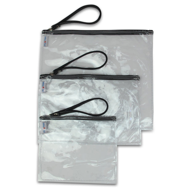Transparent clear pvc bags, for Food Packaging, Shopping, Style : Handled  at Rs 25 / pcs in Ghaziabad