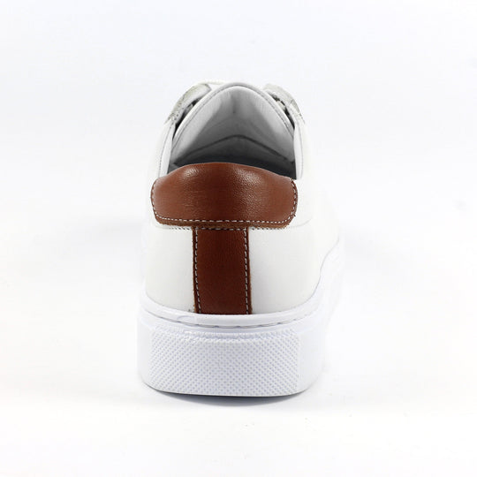 Mia Tui Zamora White Leather Trainer